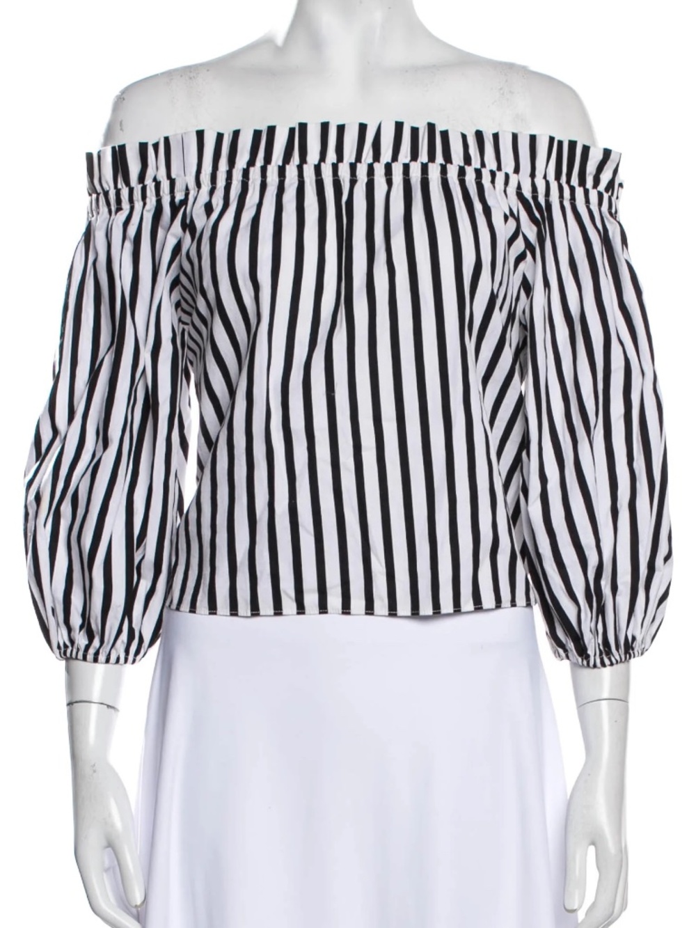 Parker Off-the-Shoulder Crop Top